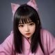 读者云上猫的头像，女性，长发，表情温柔